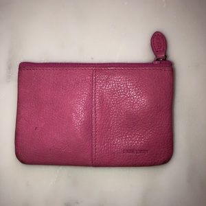 Rolfs Pink Leather Wallet